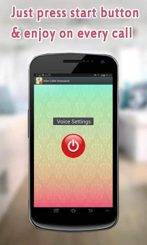 Alien Caller Name Announcer