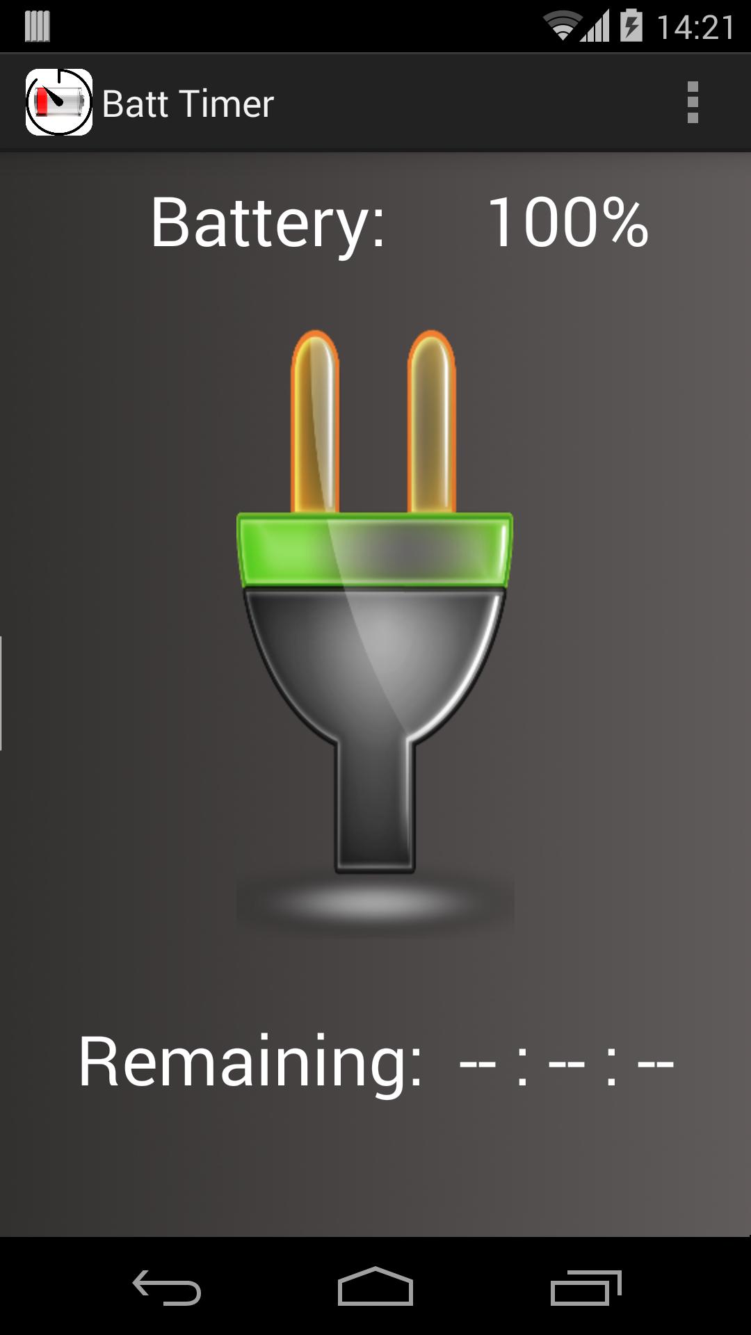 Remaining Battery Time