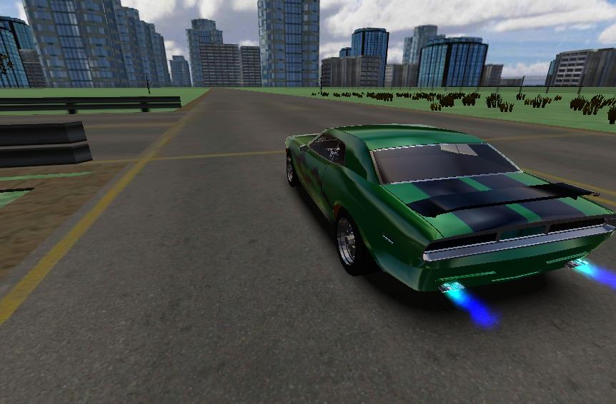 Classic City Car 3D