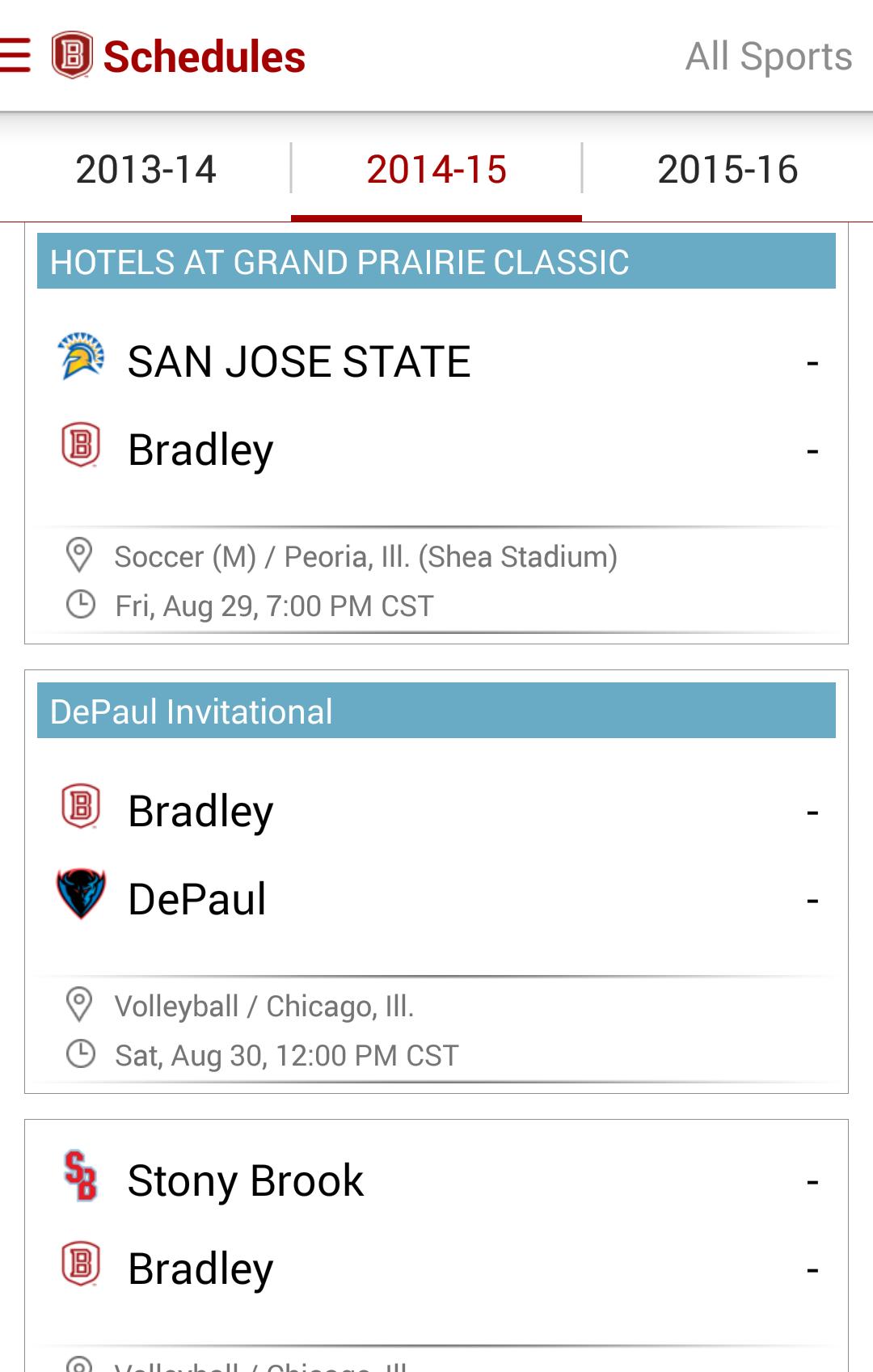 Bradley Braves: Free