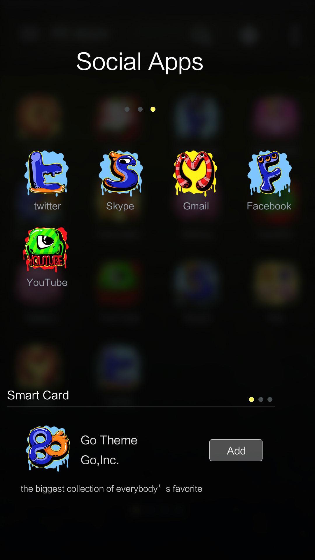 Simple Cute GO Launcher Theme