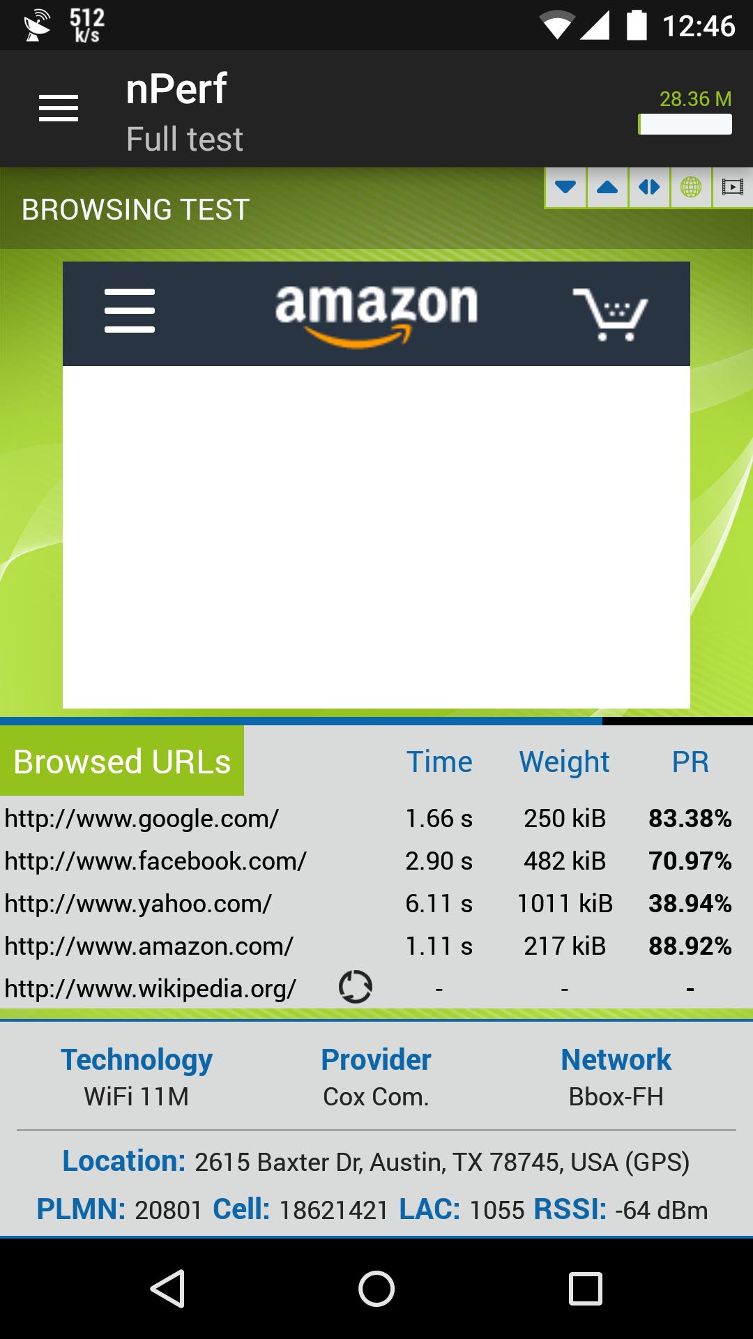 Speed Test & QoS 3G-4G WiFi