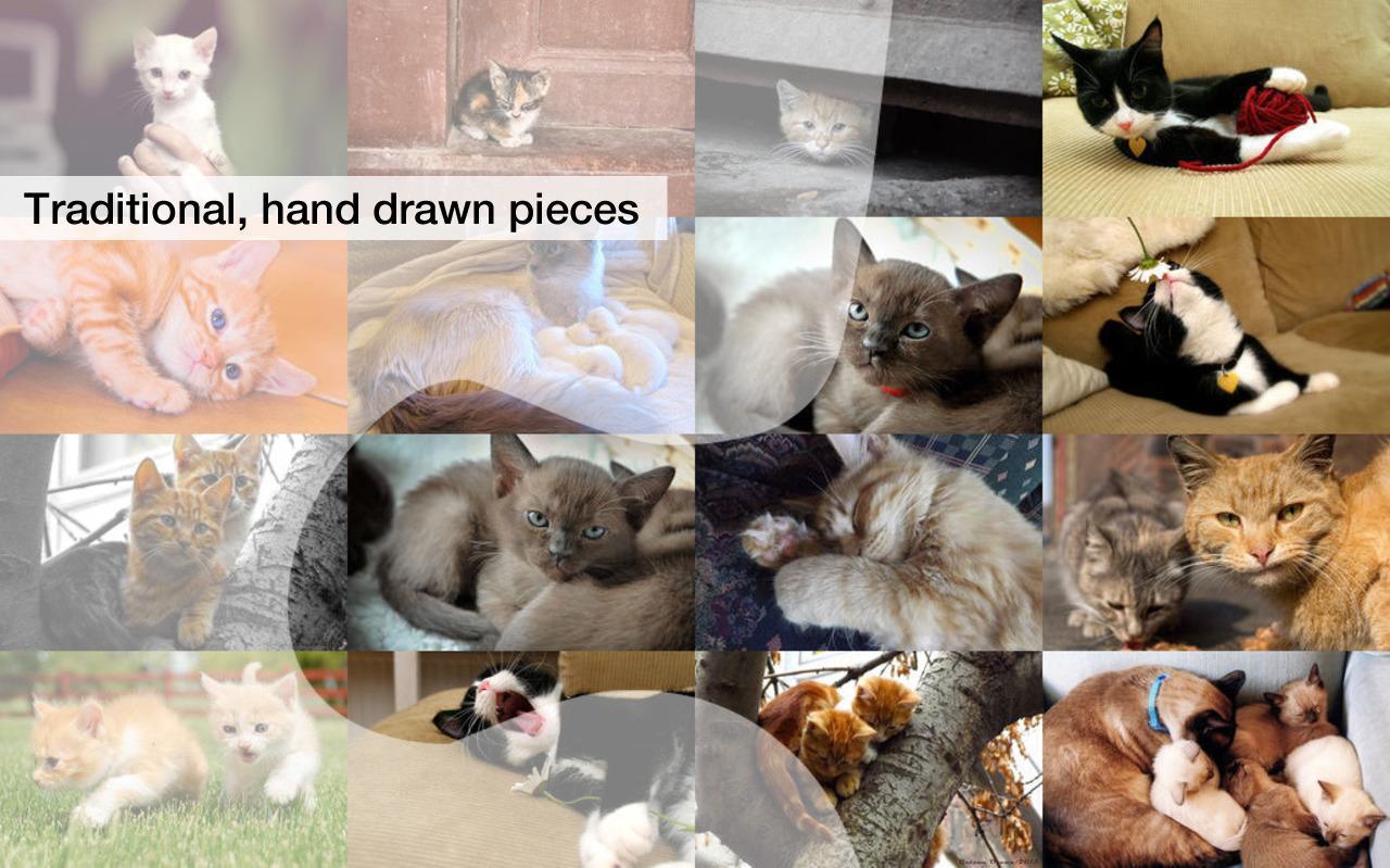 Jigsaw Puzzles: More Kittens