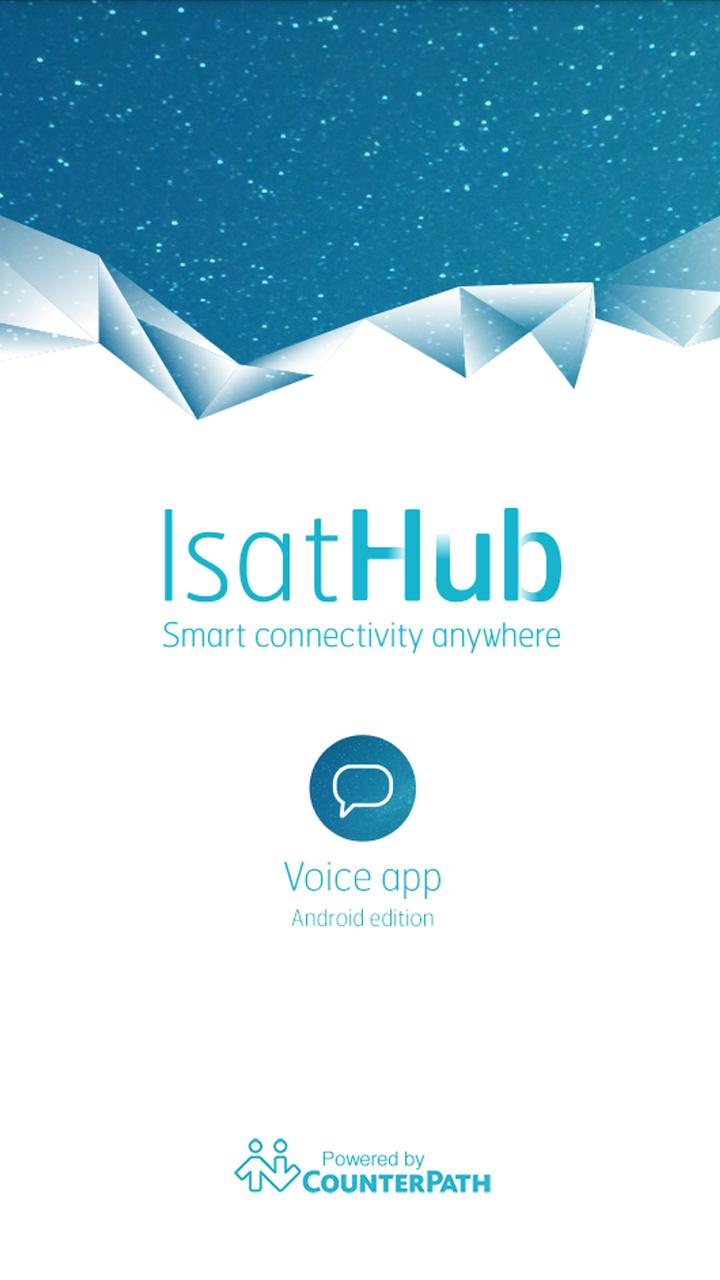 IsatHub Voice App
