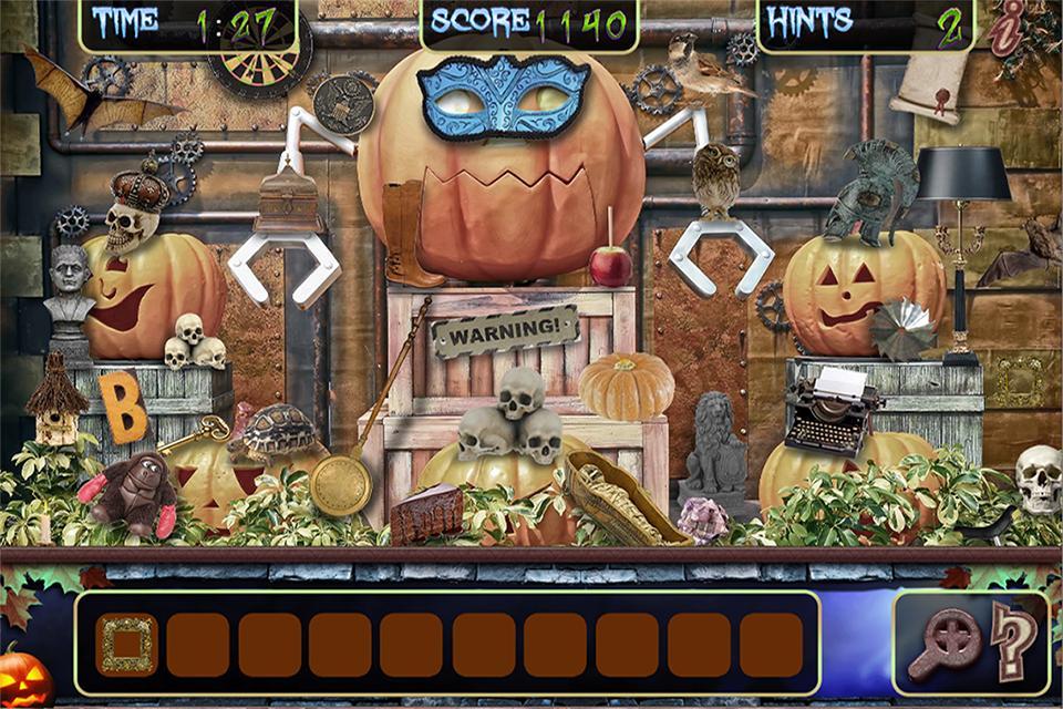Hidden Object Halloween Haunted Mystery Objects