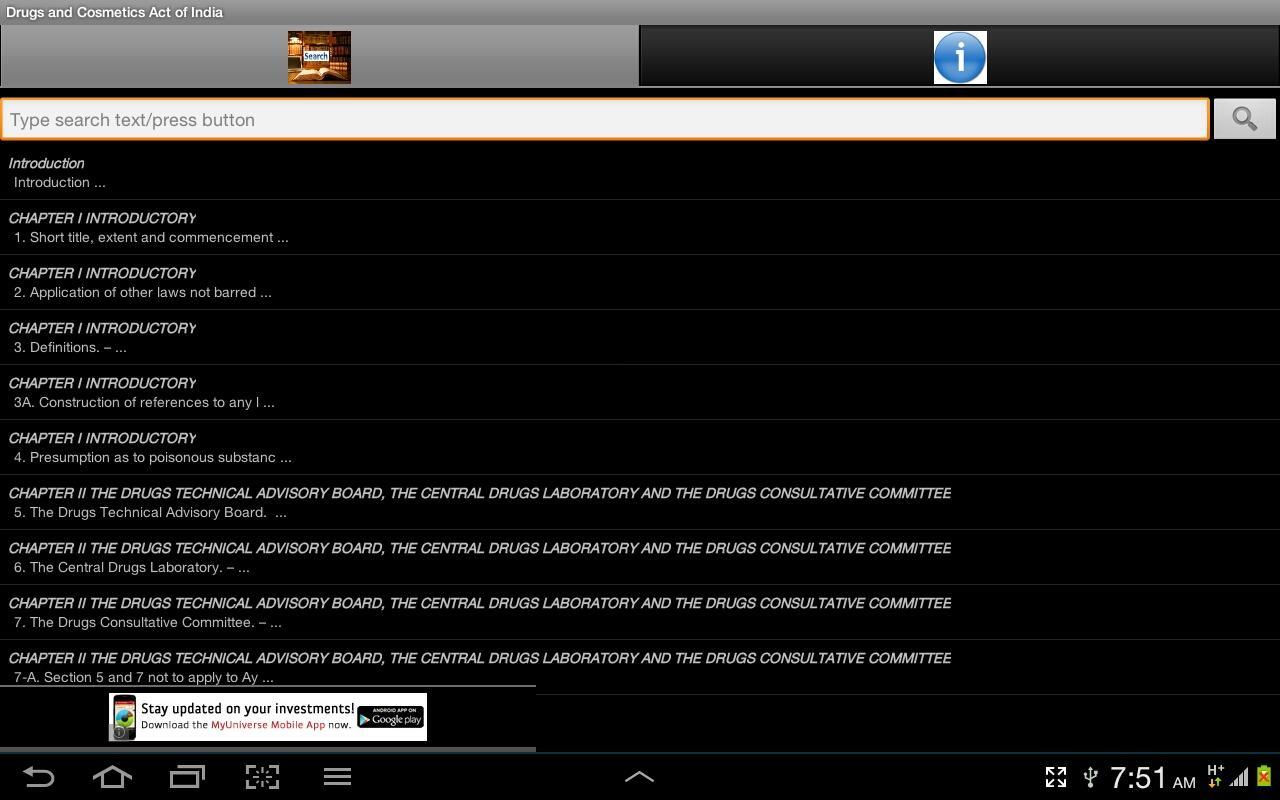 Drugs and Cosmetics Act -India