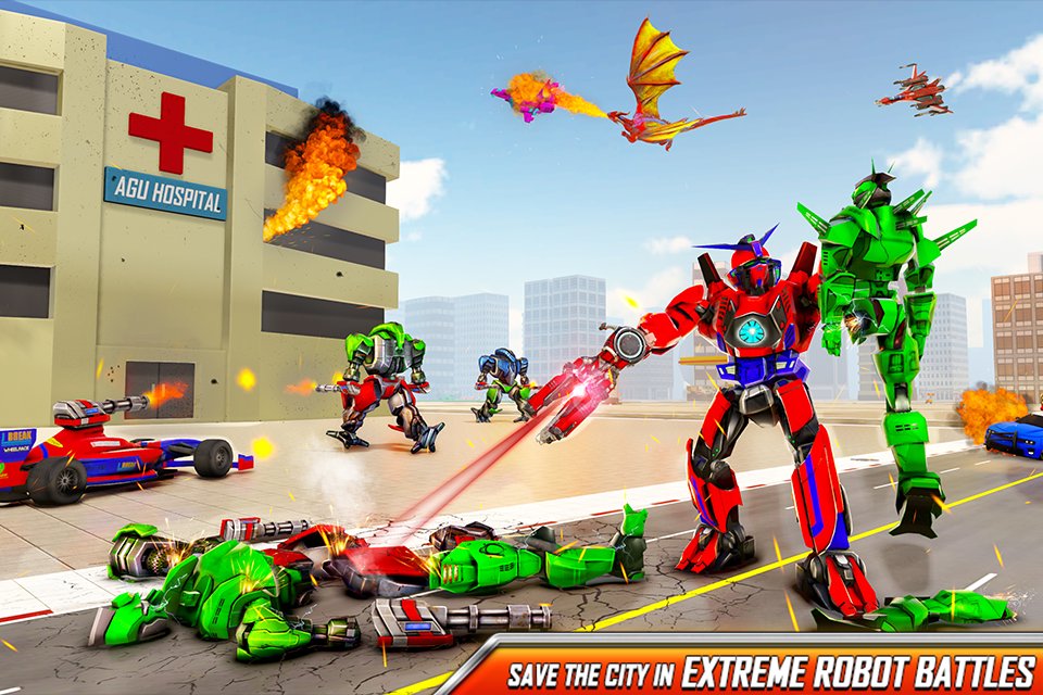 Gorilla Robot Car: Robot Games