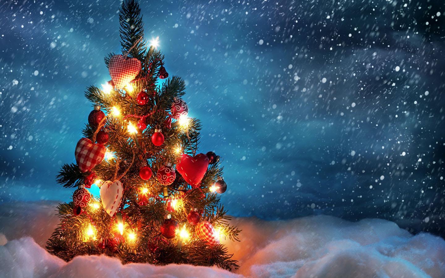 Christmas Snow Wallpaper
