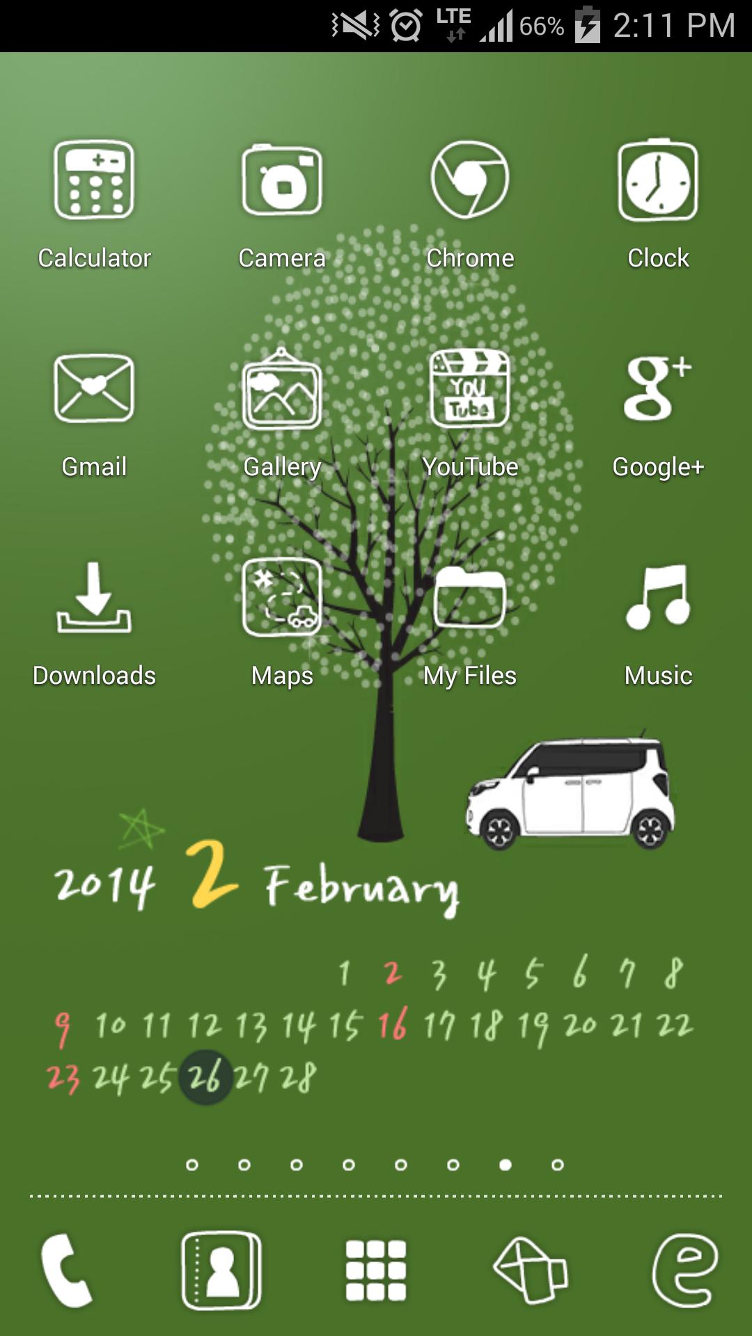 Ray Calendar - KIA Launcher