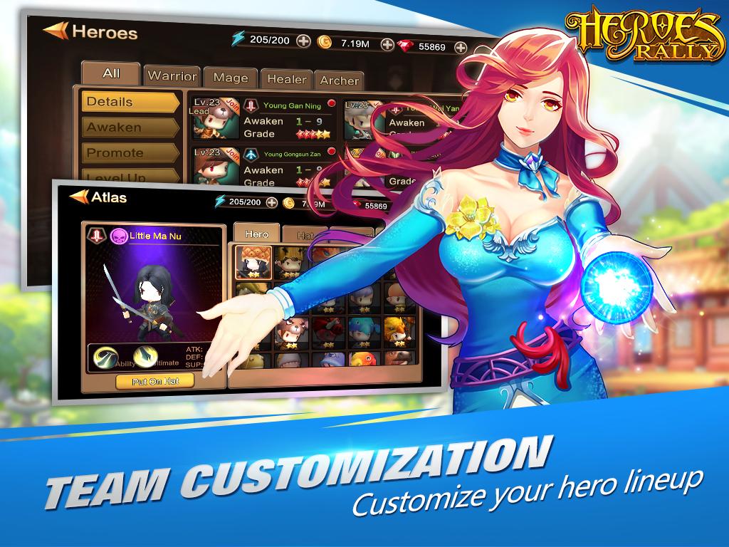 Heroes Rally - Go Defenders!