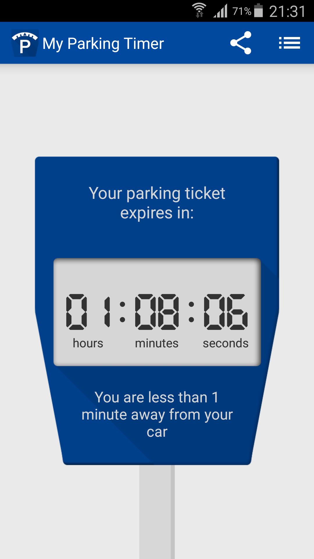 My Parking Timer