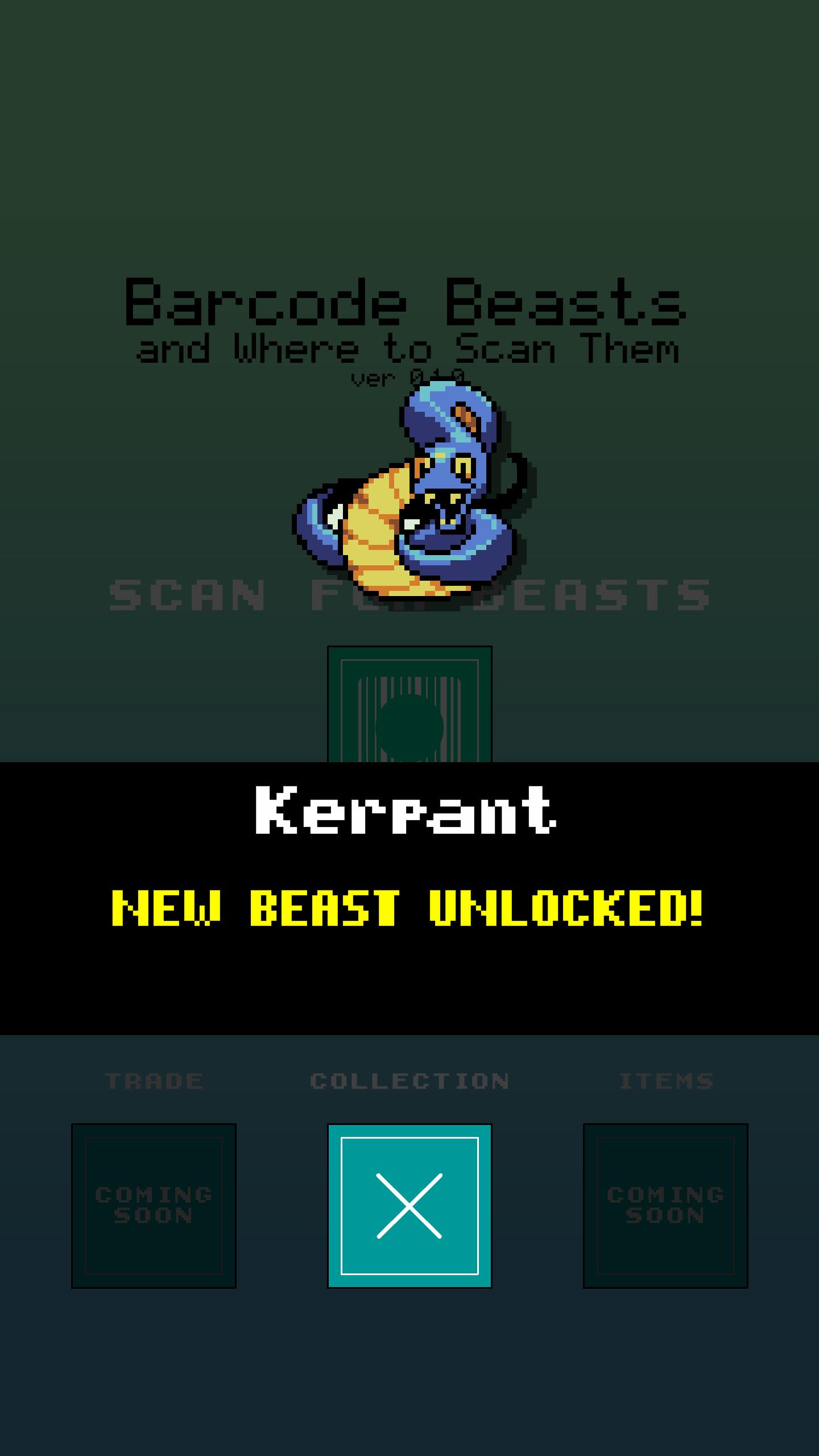 Barimon Go Barcode Beast Scan