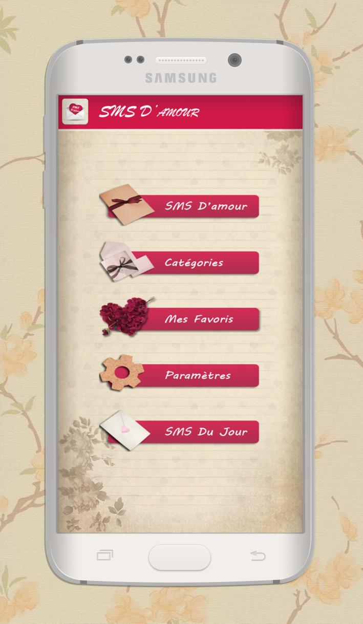 Love sms in french - messages