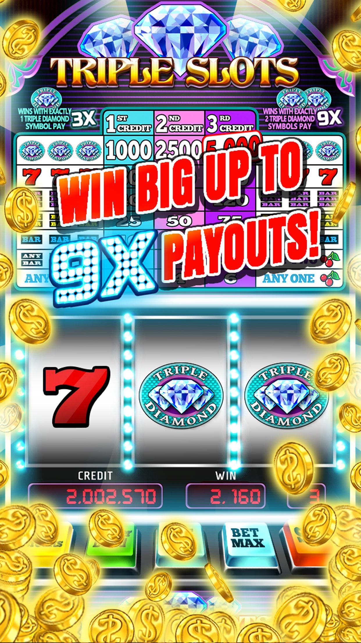 Triple Diamond Slot Machine