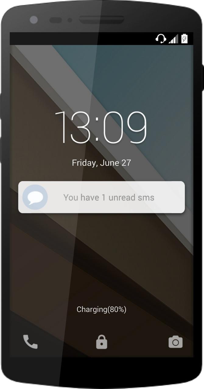 Lollipop theme Go Locker