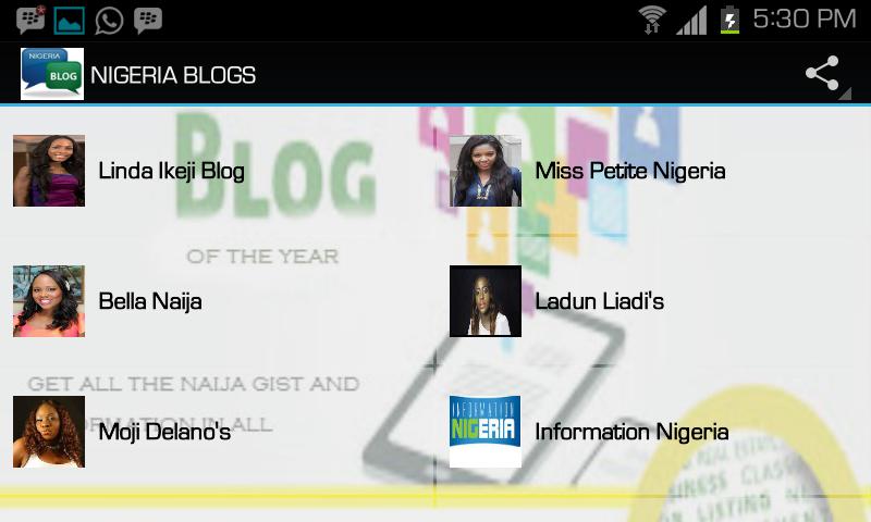 Nigeria Blogs