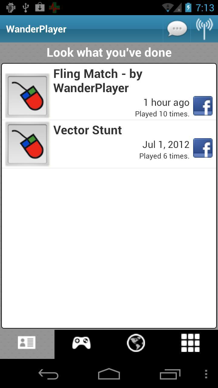 WanderPlayer - Game Controller