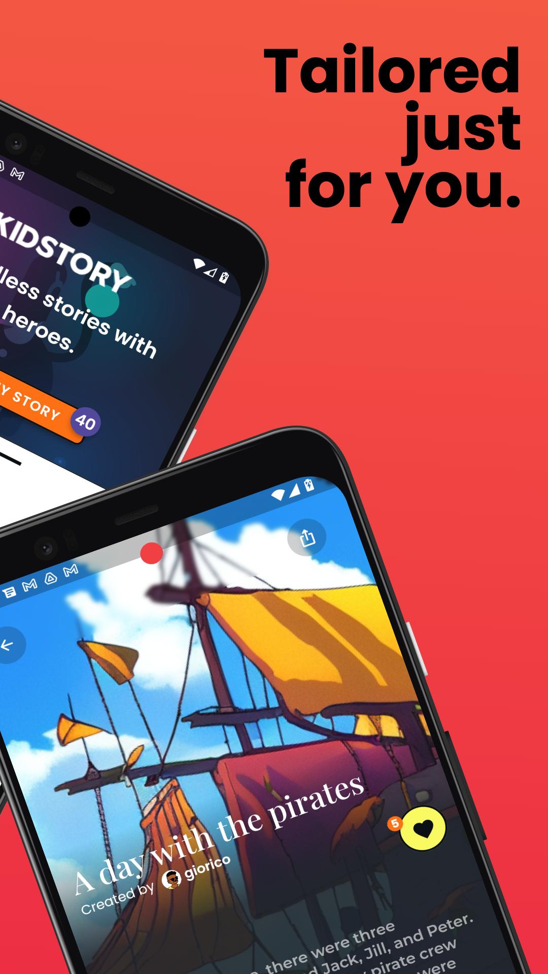 Kidstory: AI bedtime stories