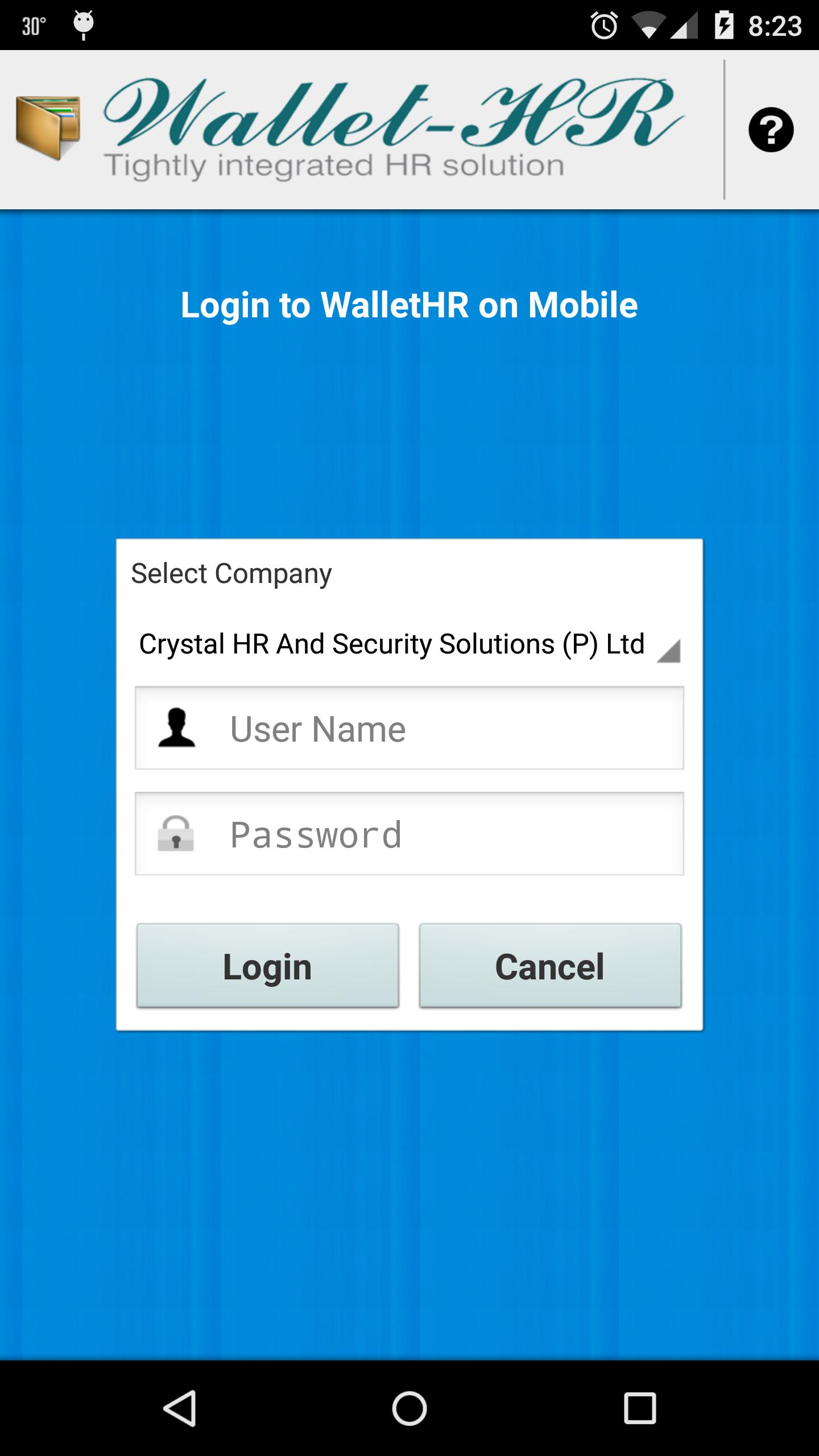 WalletHR on Mobile