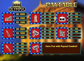 Olympia Bonus Slots Machine