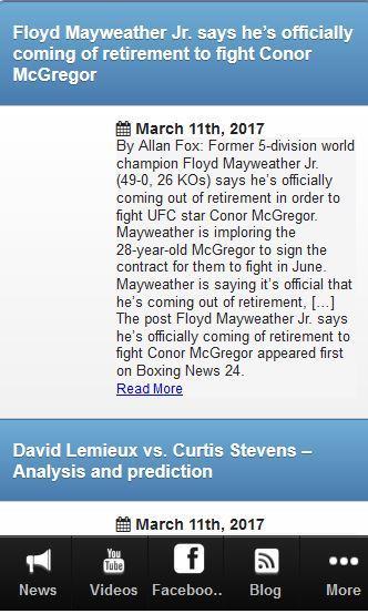 Boxing News and Videos