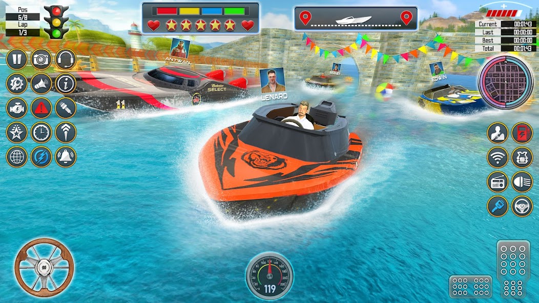 Speed Boat Racing: Boat games
