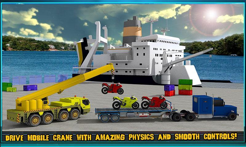 Cargo Ship Crane Simulator
