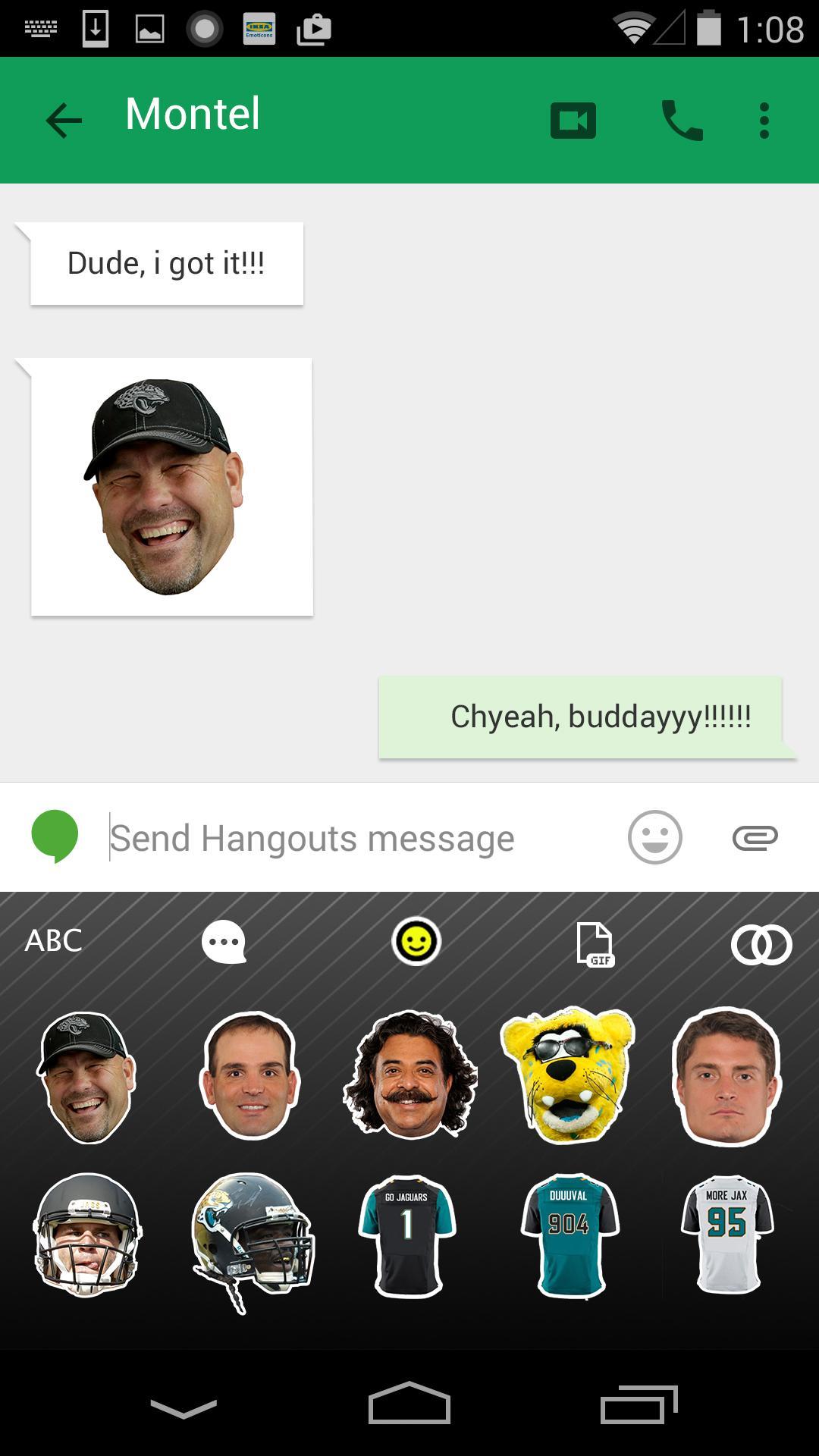 Jaguars Emojis Keyboard