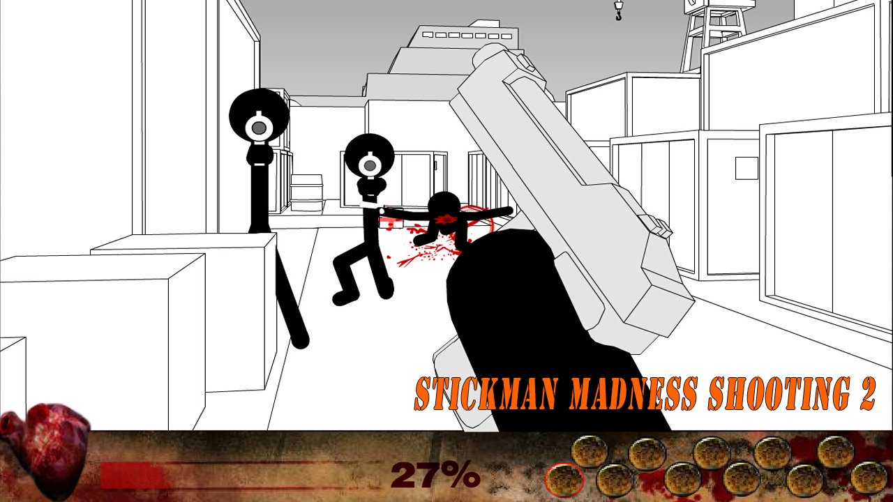 Stickman Madness Shooting 2
