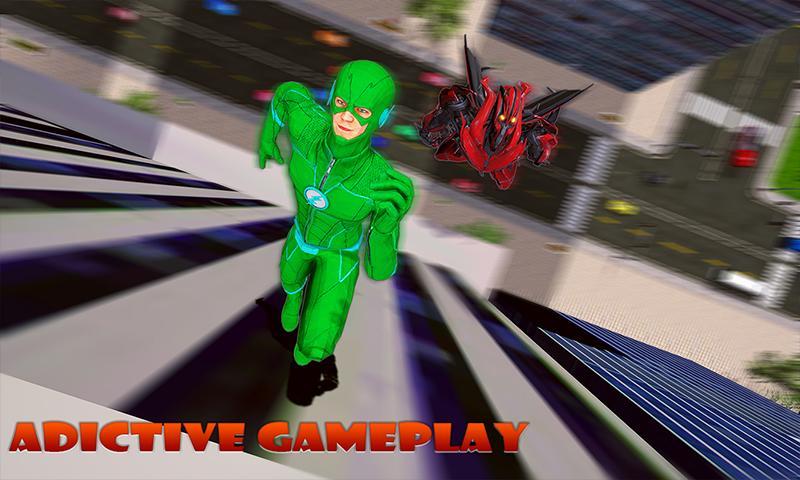 Robot Flash Speed Hero: Flash Robot Games