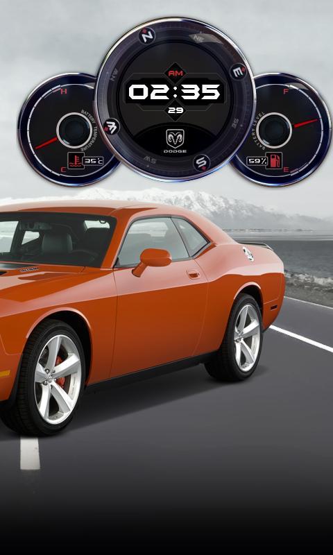 Dodge Challenger SR Clock LWP