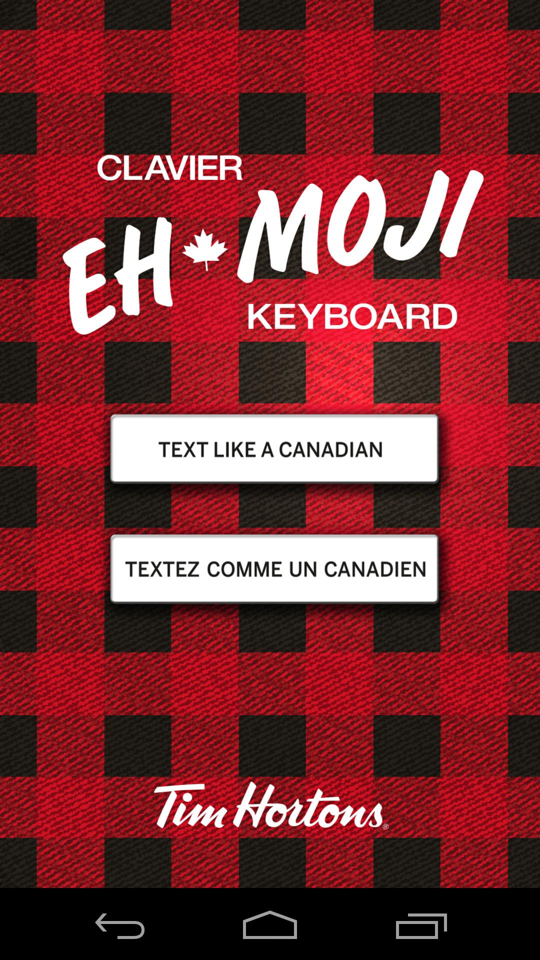 Ehmoji Canadian Keyboard
