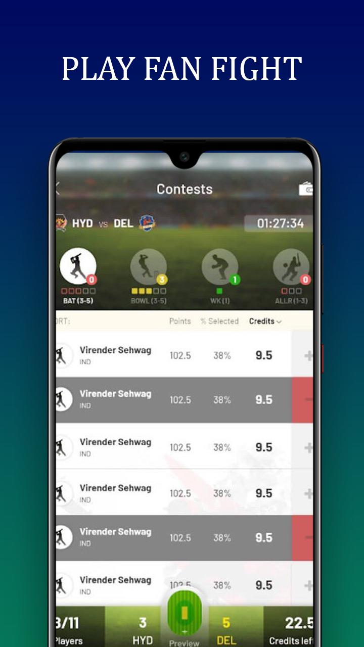 Fan11 - Fantasy Guide For FanFight