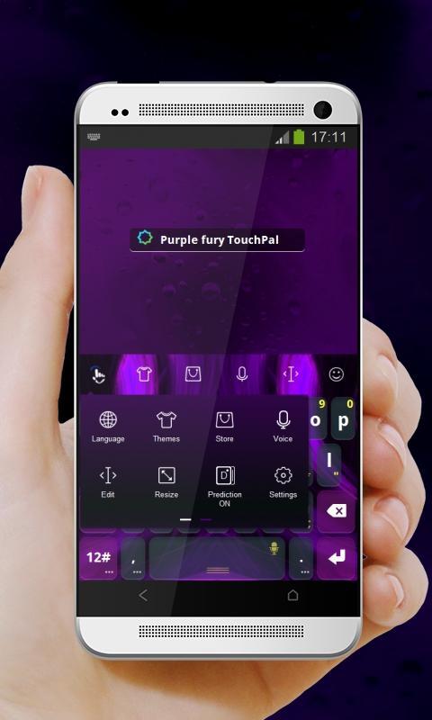 Purple fury Keypad Design