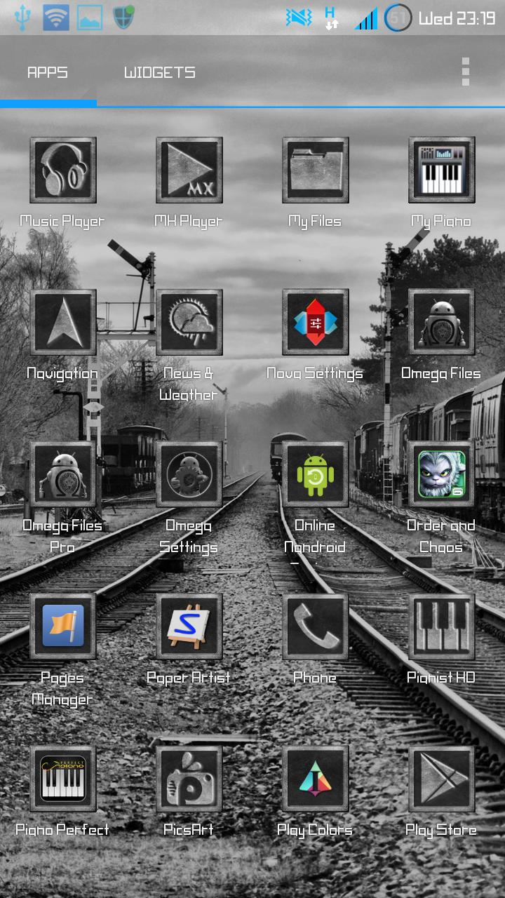 ICON PACK - Scratched Metal