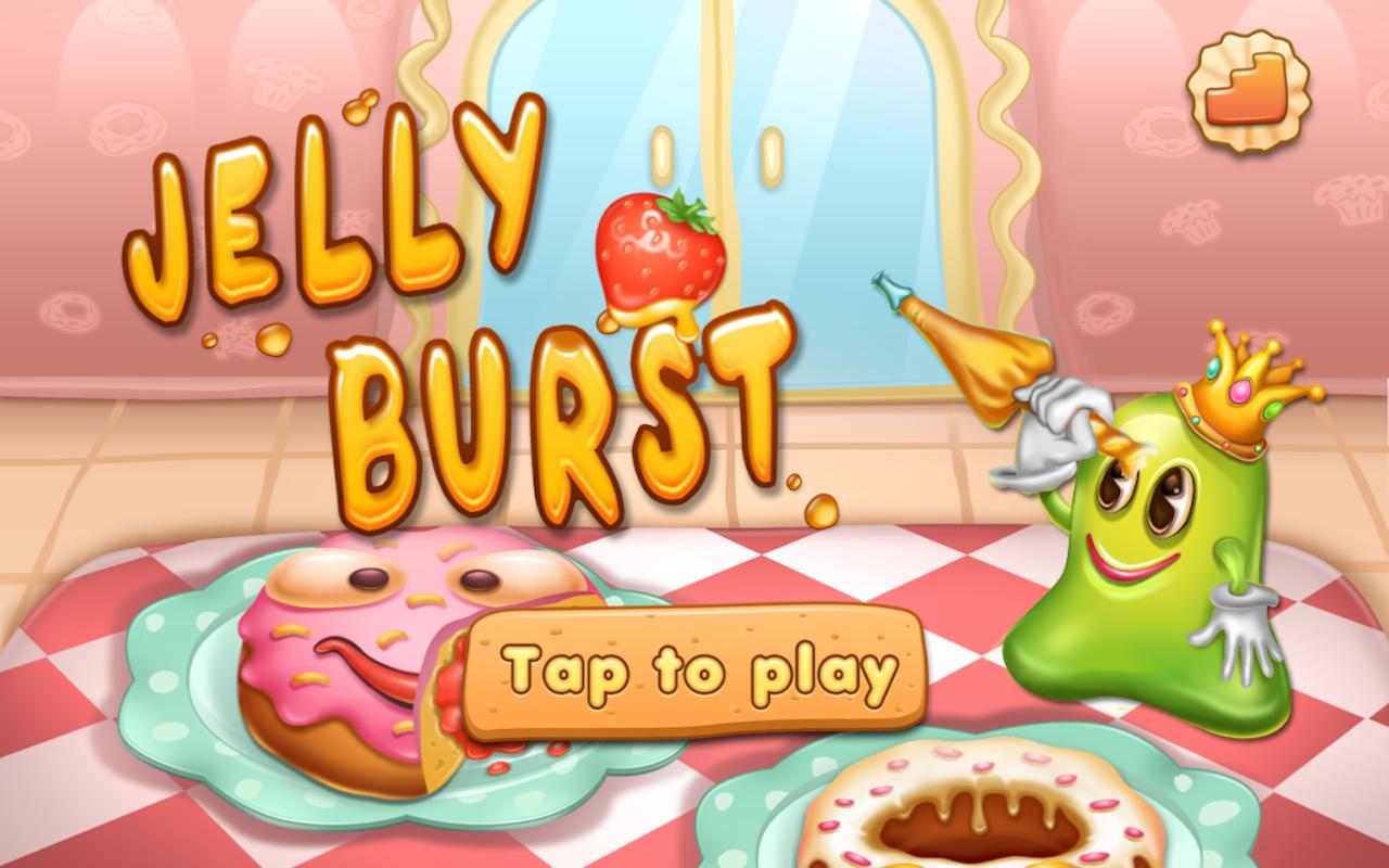 Jelly Burst Candies Donuts