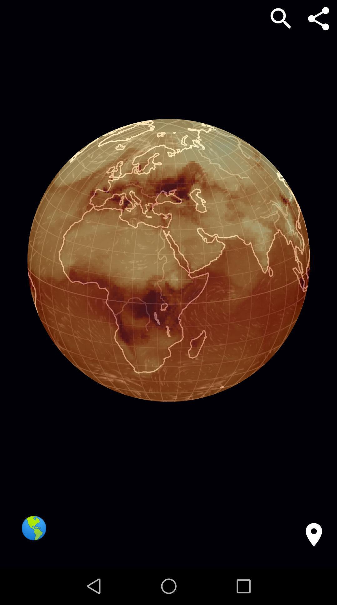 Earth Weather | 3D Weather Map