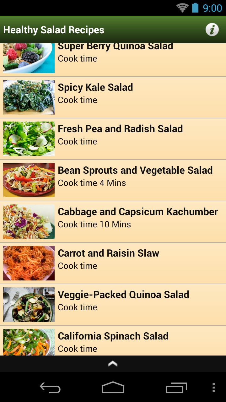 Healthy Salad Recipes