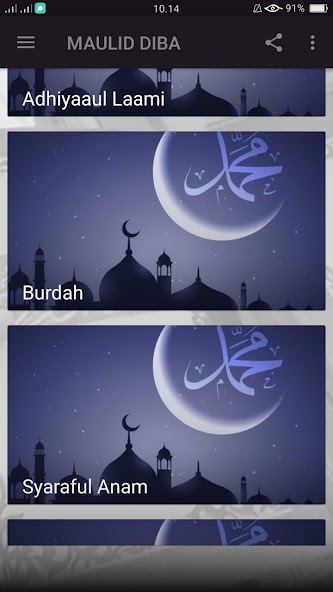 Maulid Diba'i Lengkap Offline