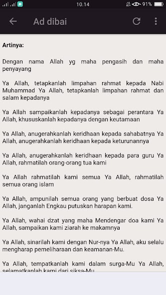 Maulid Diba'i Lengkap Offline