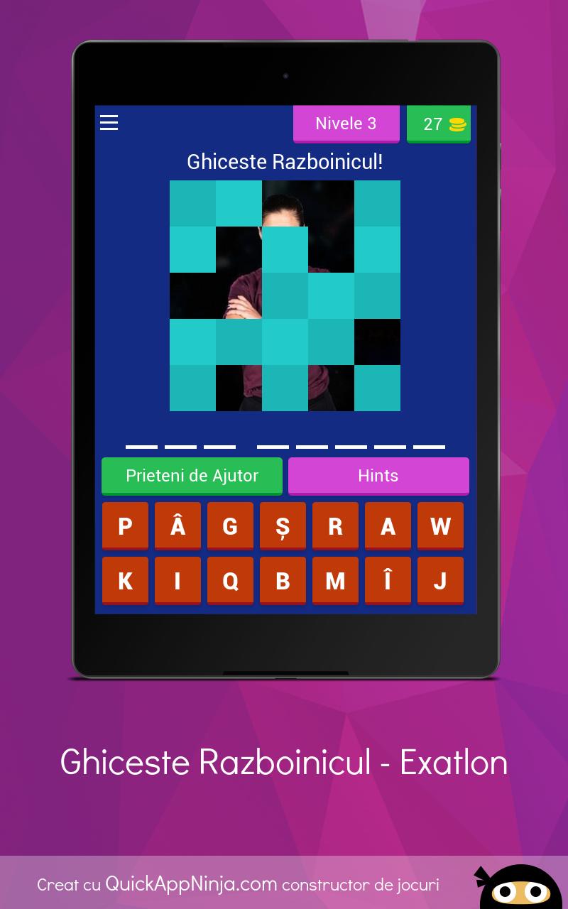 Ghiceste Razboinicul - Exatlon Romania