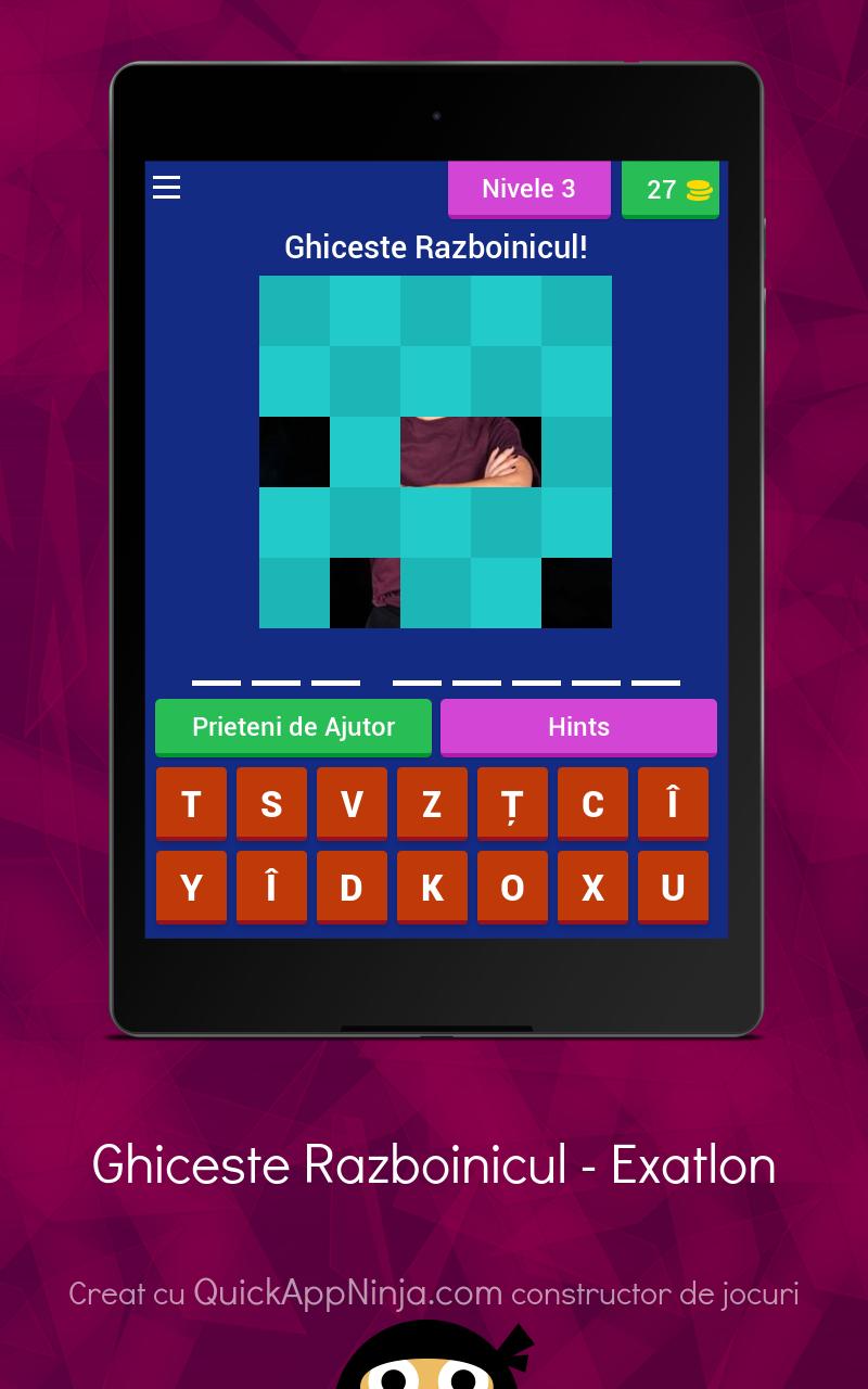 Ghiceste Razboinicul - Exatlon Romania