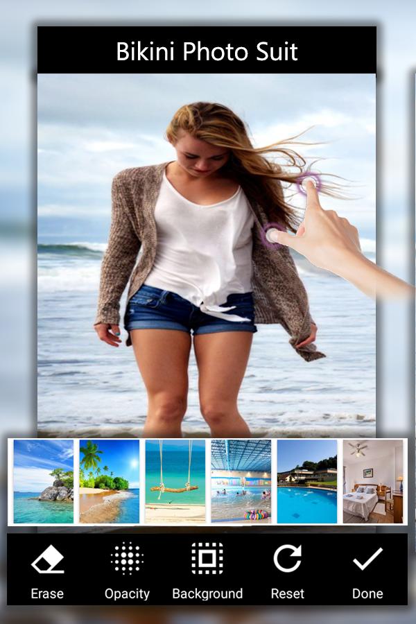 Girl Bikini Photo Suit