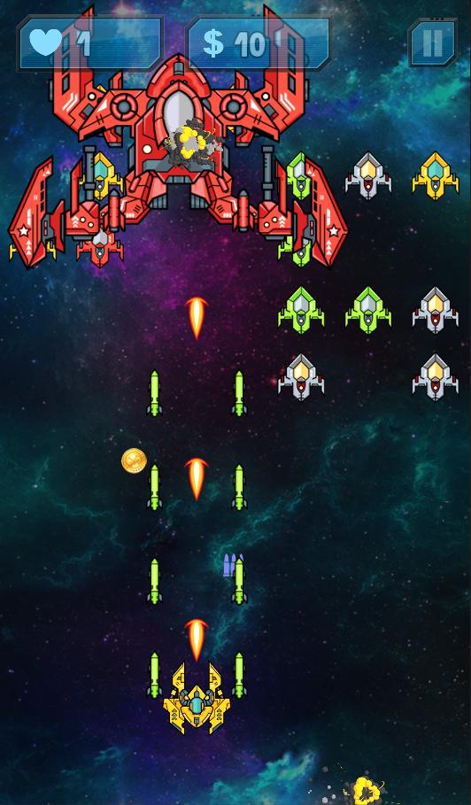 Galaxy War : Space Invaders