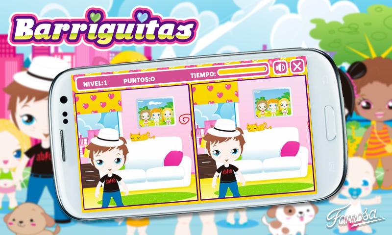 Barriguitas busca Diferencias