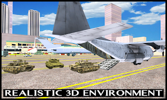 Tank Transporter Cargo Plane