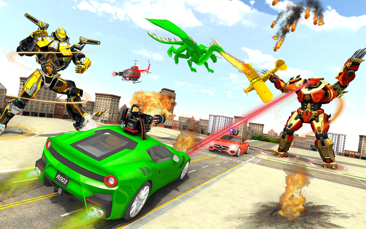 Car Robot Transformer Games 3D