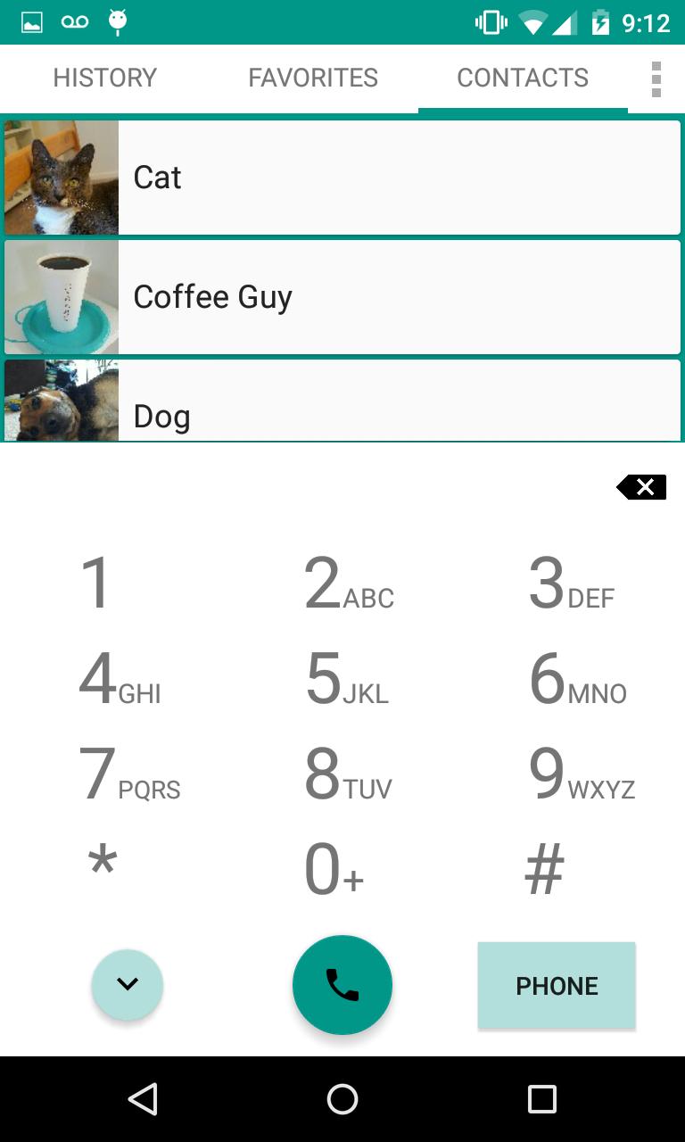 Universal Dialer plus Widget