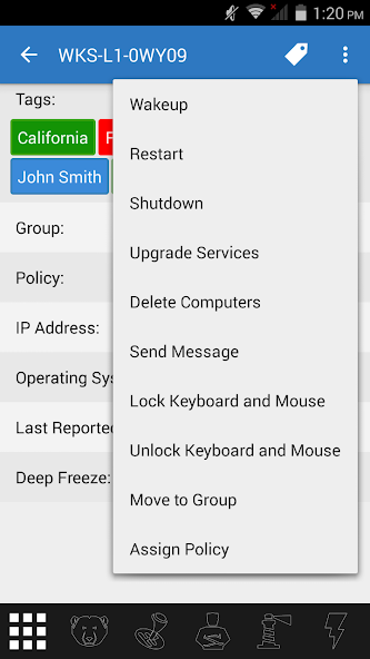 Deep Freeze Administrator