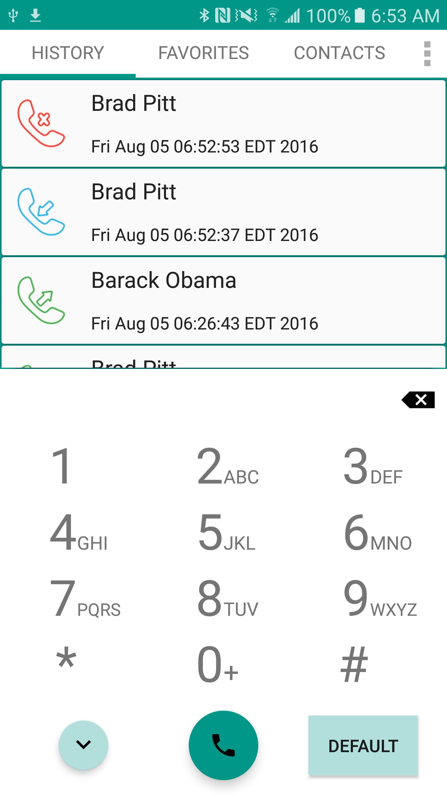 Universal Dialer plus Widget
